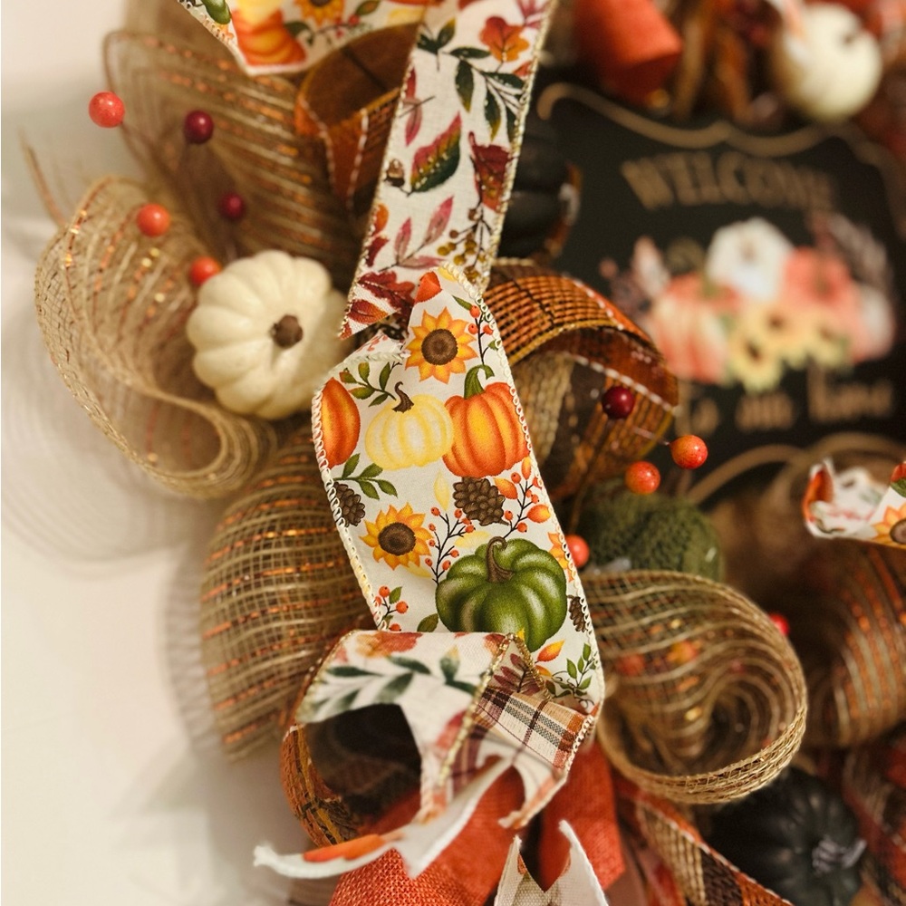 Fall wreath - Picture 3 of 4